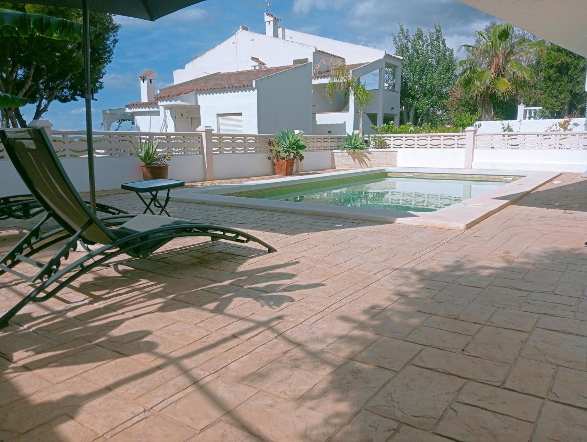At Chalet Stella Con Piscina Privada Peñíscola المظهر الخارجي الصورة