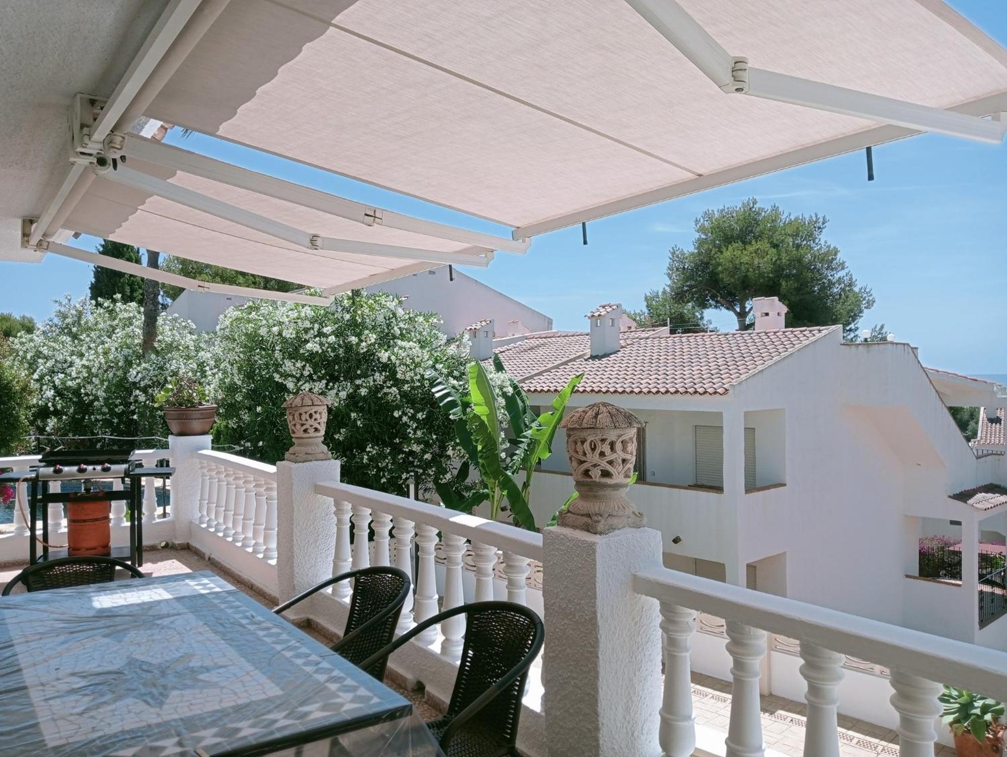 At Chalet Stella Con Piscina Privada Peñíscola المظهر الخارجي الصورة